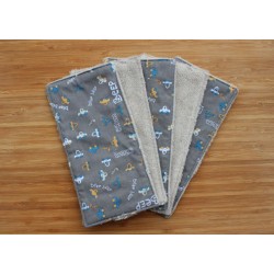 Lot de lingettes lavables