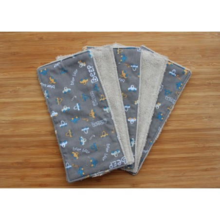 Lot de lingettes lavables