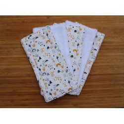 Lot de lingettes lavables