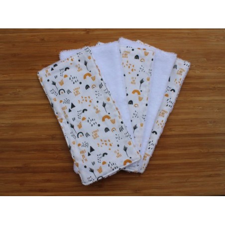 Lot de lingettes lavables