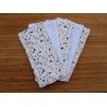 Lot de lingettes lavables