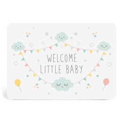 Carte 'Welcome little baby'