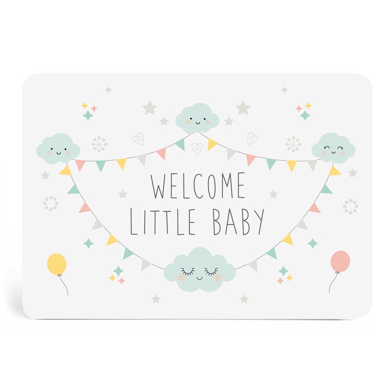 Carte 'Welcome little baby'