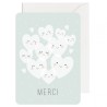 Carte 'Merci cœurs'