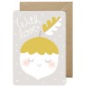 Carte 'With love visage'