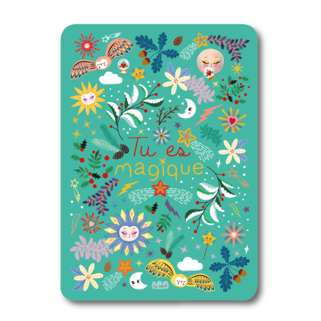 Carte 'Tu es magique'