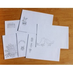 Cartes à colorier