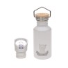 Gourde en inox 'Adventure gris'