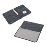 Pochette de change et son tapis 'Gris'