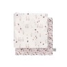 Lot de 2 pochettes à snack 'Oies/Fleurs'