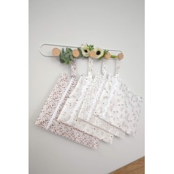 Lot de 2 grandes pochettes imperméables  'Oies/Fleurs'