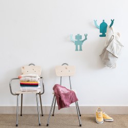 Patère robot (2 vis de fixation incluses)